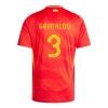 Camisola Espanha Alejandro Grimaldo 3 Homen Equipamento 1ª Euro 2024